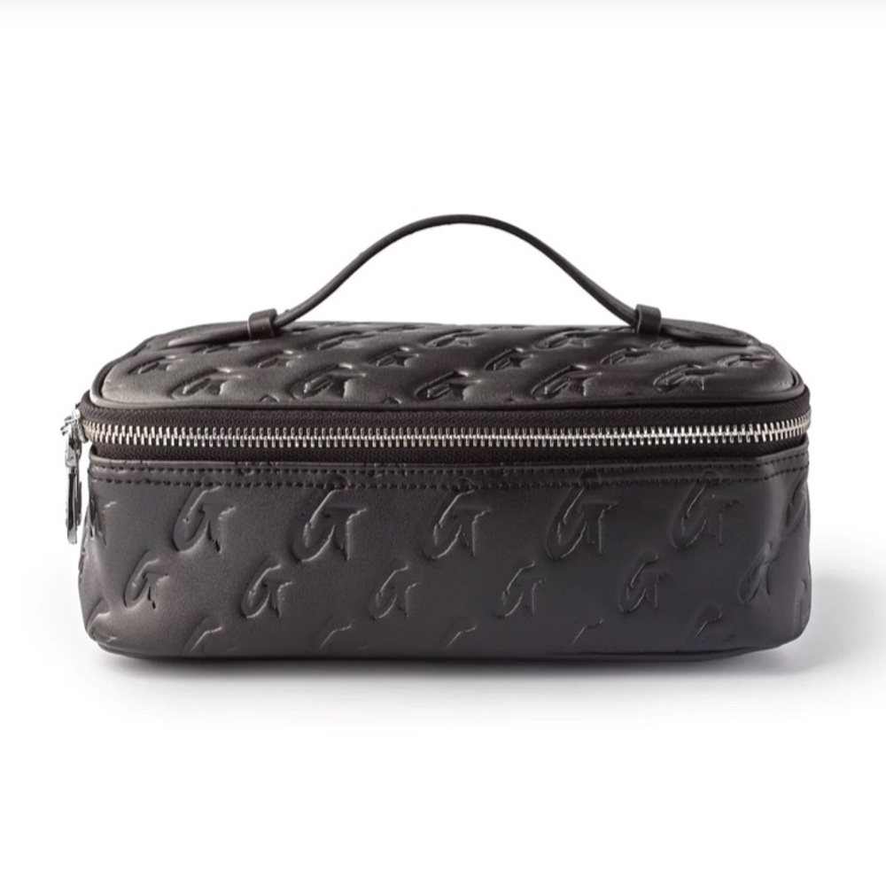 NEW Glamaholic monogram matte black Cosmetic bag